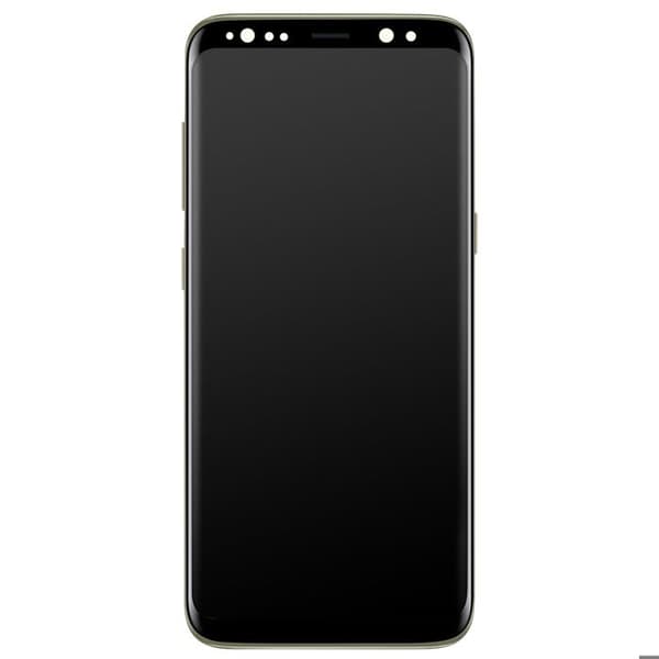 Bloc Komplett Samsung Galaxy S8 LCD Skärm Touchglas Original guld