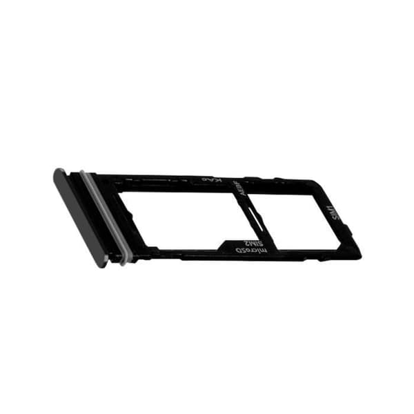 SIM-kortsfack - Samsung - Galaxy A52/A72 - Svart - 1x Nano SIM - 1x Micro SD