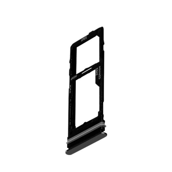 SIM-kortsfack - Samsung - Galaxy A52/A72 - Svart - 1x Nano SIM - 1x Micro SD