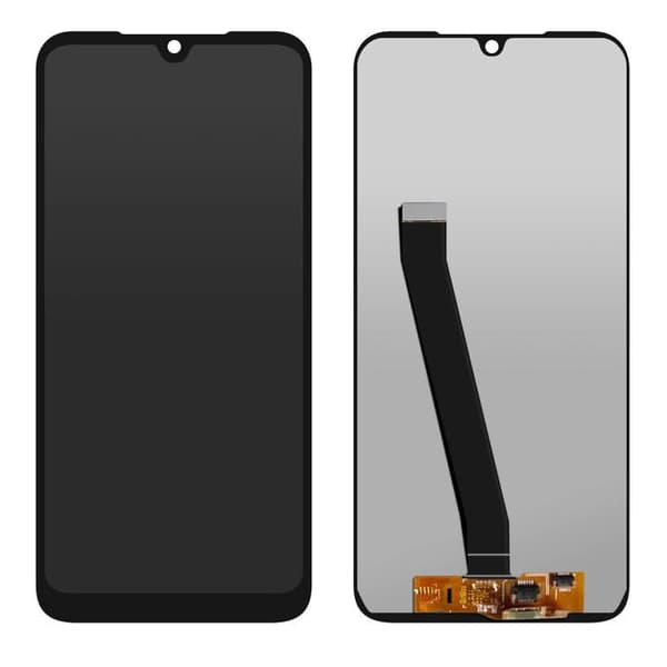LCD- och touchscreen för Xiaomi Redmi 7 - XIAOMI - Original komplett block - 5,5 tum - Svart - Glas