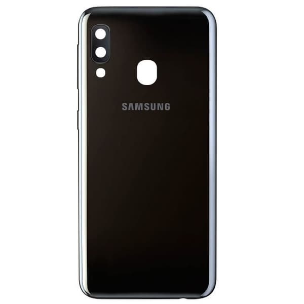 Batteri cache - Samsung - Galaxy A20e - Original - Bakre fodral - Svart