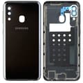 Miniatyrbild 1 av 4: Batteri cache - Samsung - Galaxy A20e - Original - Bakre fodral - Svart