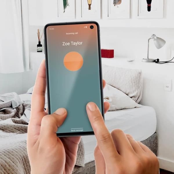 Samsung Galaxy S10e LCD-skärmblockskärm med original Touch White Prisma