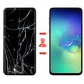 Miniatyrbild 4 av 4: Samsung Galaxy S10e LCD-skärmblockskärm med original Touch White Prisma