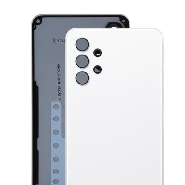 Batteri Cache - Samsung - Galaxy A32 5G - Vit - Reservdel - Original