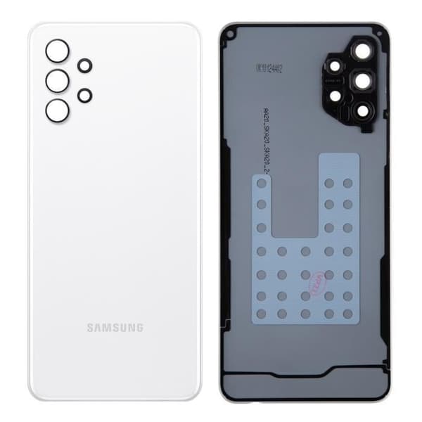 Batteri Cache - Samsung - Galaxy A32 5G - Vit - Reservdel - Original