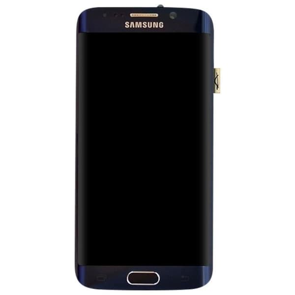 Komplett Block Samsung Galaxy S6 Edge LCD-skärm Touchglas Original Svart