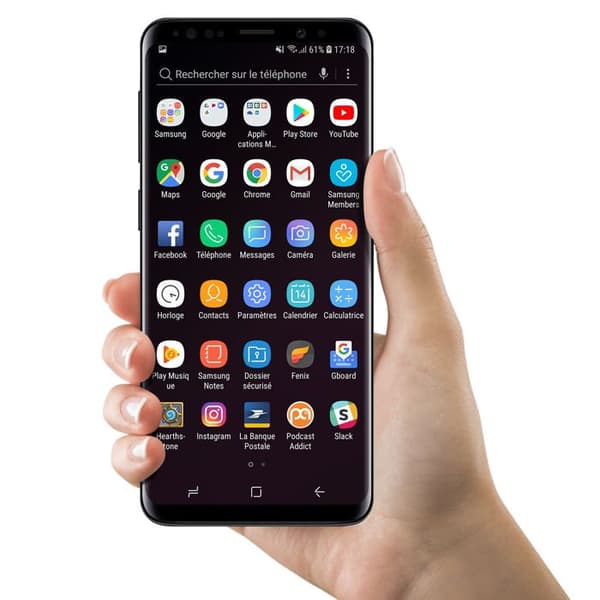 Komplett block Samsung Galaxy S9 Plus LCD-skärm Touchglas Original Grå