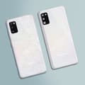 Miniatyrbild 3 av 4: Samsung Galaxy A41 batteriskal Original Samsung vit bakskal