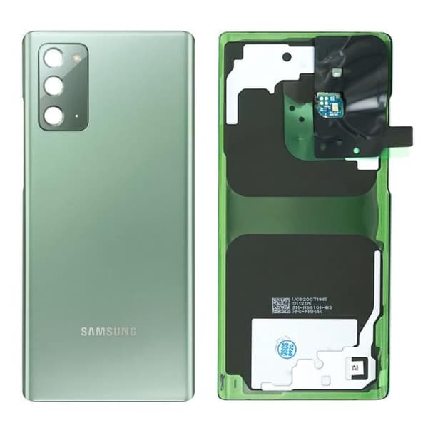 Cache Batteri - Samsung - Galaxy Note 20 - Mystisk Grön - Original - Enkel Installation