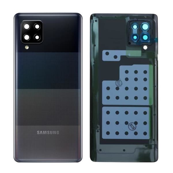 Batteriavsnitt - Samsung - Galaxy A42 5G - Svart - Reservdel - Inbyggt lim
