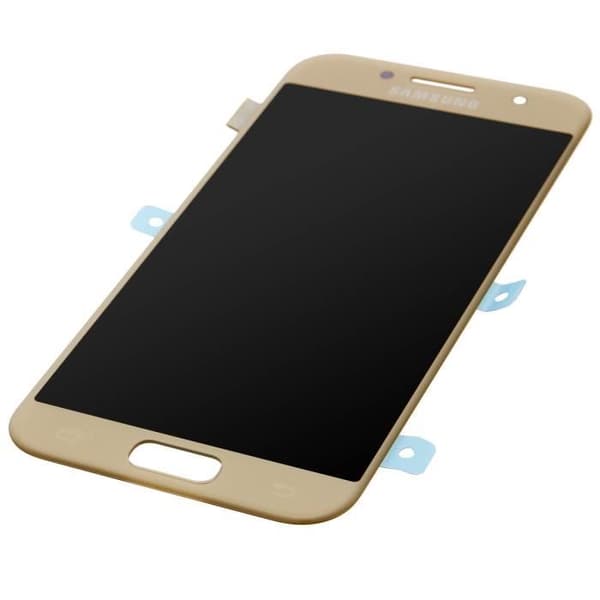 Original Full Ersättning Samsung Galaxy A3 2017 LCD-skärm - Guld