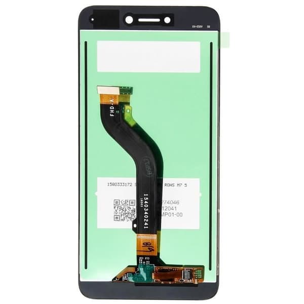 LCD-skärm - HUAWEI - P8 Lite 2017 / Honor 8 Lite - Beröringsglas - Vit - 5,2 tum