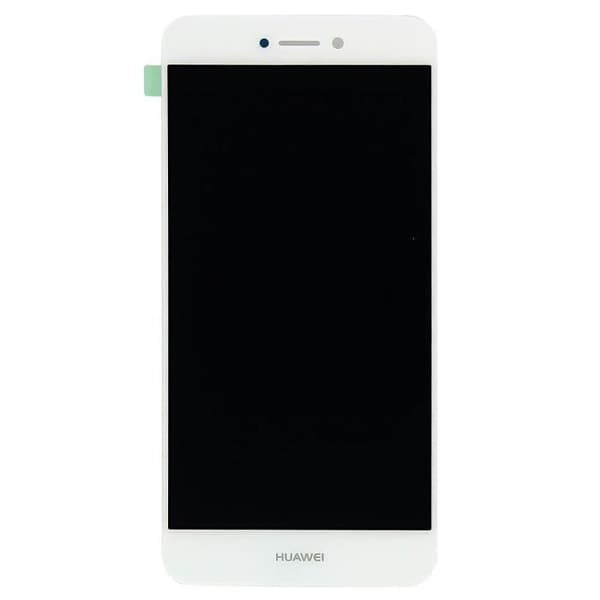 LCD-skärm - HUAWEI - P8 Lite 2017 / Honor 8 Lite - Beröringsglas - Vit - 5,2 tum