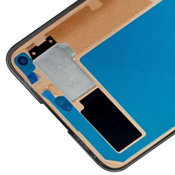 LCD-skärm - AVIZAR - Google Pixel 5 - Touchscreen i härdat glas - Svart - Enkel installation