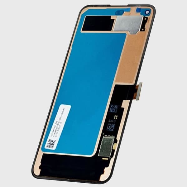 LCD-skärm - AVIZAR - Google Pixel 5 - Touchscreen i härdat glas - Svart - Enkel installation