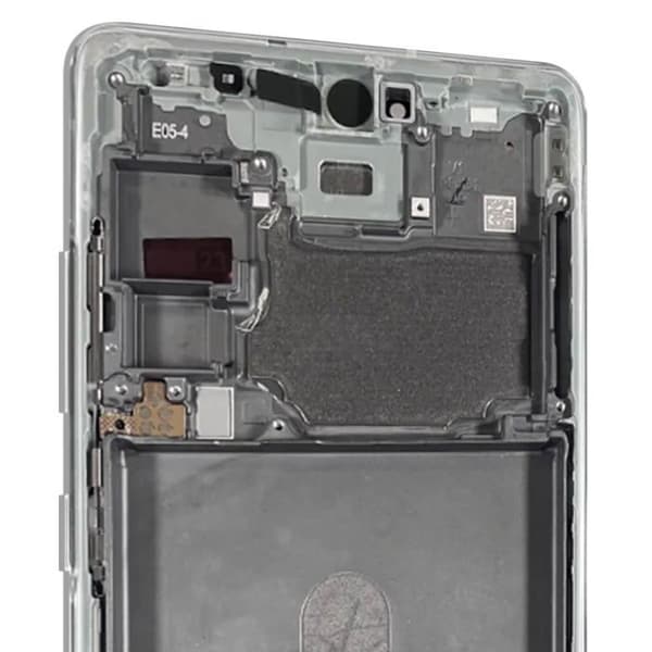 Komplett Block Samsung Galaxy S20 FE 4G LCD-skärm Touchglas Original Vit