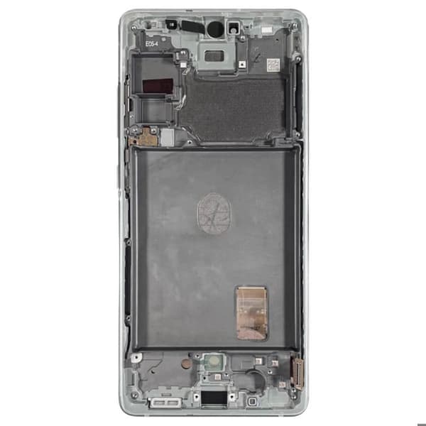 Komplett Block Samsung Galaxy S20 FE 4G LCD-skärm Touchglas Original Vit