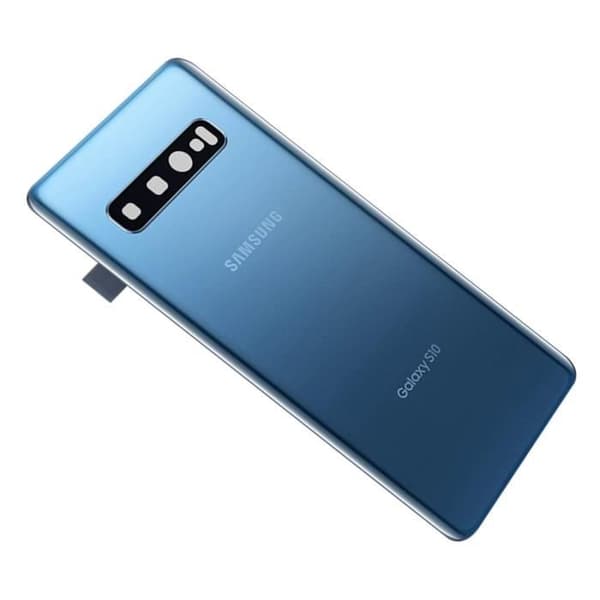 Batteri mellanlager - Samsung - Galaxy S10 Plus - Original - Bakre panel - Blå