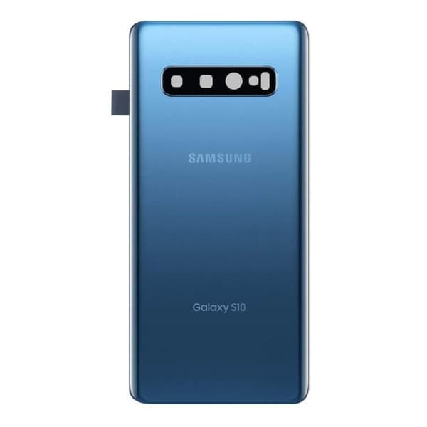 Batteri mellanlager - Samsung - Galaxy S10 Plus - Original - Bakre panel - Blå