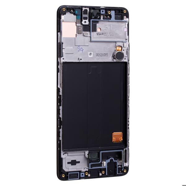 Komplett block Samsung Galaxy A41 LCD-skärm Touchglas Original Svart