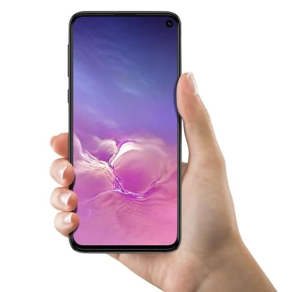Komplett Block Samsung Galaxy S10 LCD Skärm Touchglas Original Svart