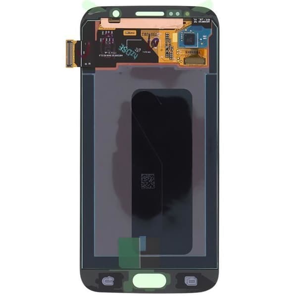 Komplett Block Samsung Galaxy S6 Original Touch Glas LCD-skärm Gult Guld