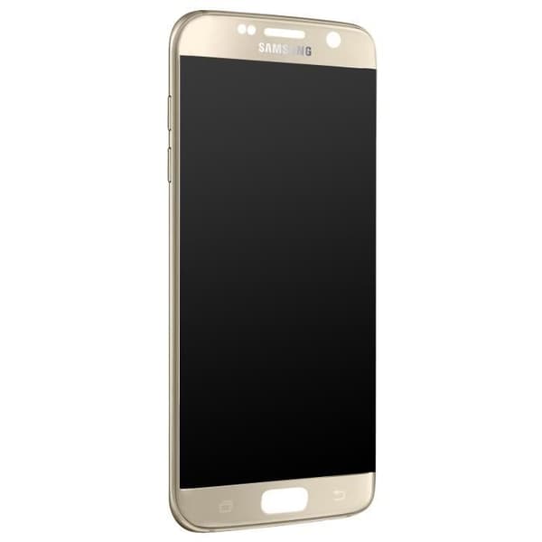 Komplett Block Samsung Galaxy S6 Original Touch Glas LCD-skärm Gult Guld