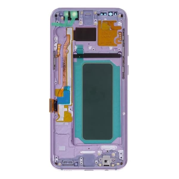Kompaktblock Samsung Galaxy S8 LCD-skärm Original Touchglas Lila