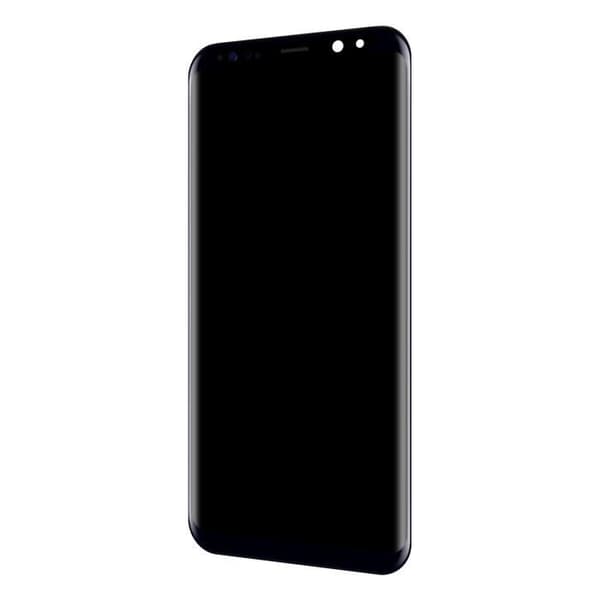 Kompaktblock Samsung Galaxy S8 LCD-skärm Original Touchglas Lila