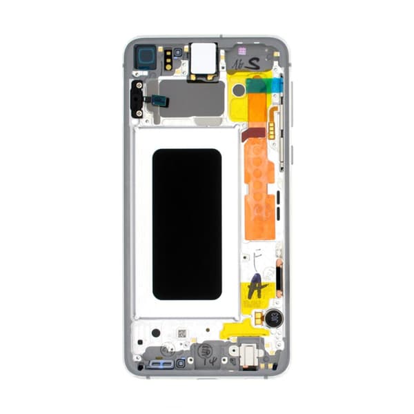 Samsung Galaxy S10e (SM-G970F) Skärm med LCD Display Original - Vit