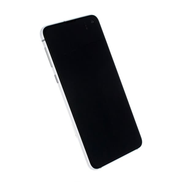 Samsung Galaxy S10e (SM-G970F) Skärm med LCD Display Original - Vit