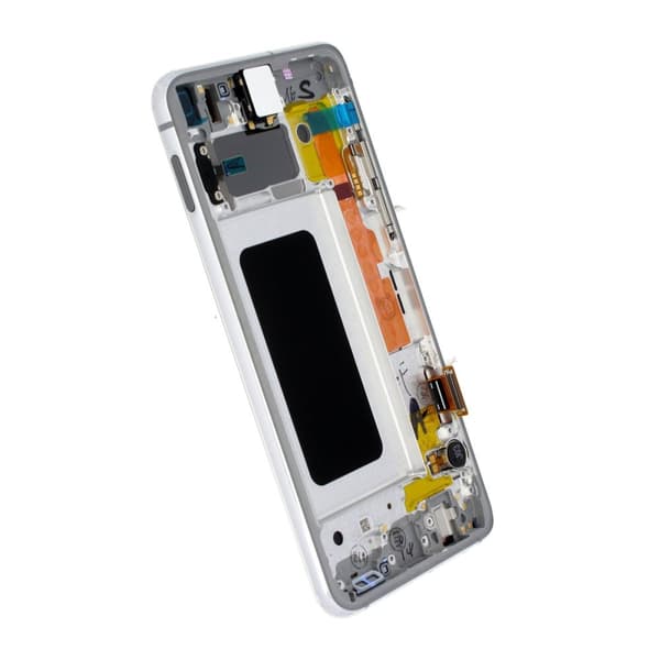 Samsung Galaxy S10e (SM-G970F) Skärm med LCD Display Original - Vit