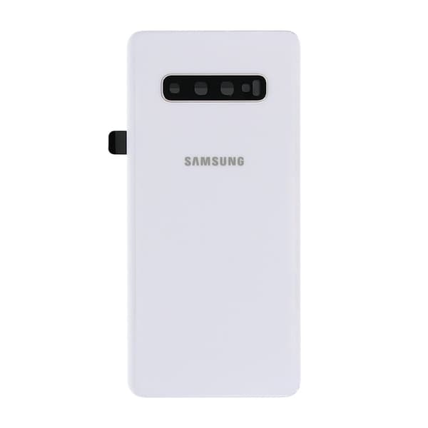 Samsung Galaxy S10 Plus (SM-G975F) Baksida Original - Keramik Vit
