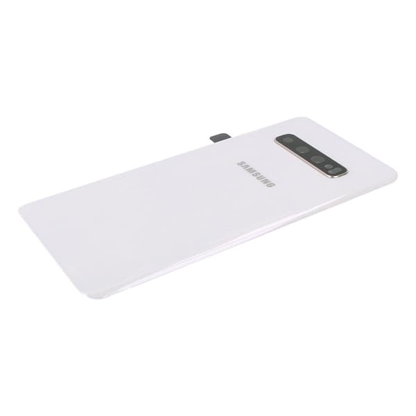 Samsung Galaxy S10 Plus (SM-G975F) Baksida Original - Keramik Vit