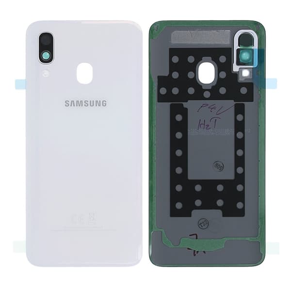Samsung Galaxy A40 (SM-A405F) Baksida Original - Vit