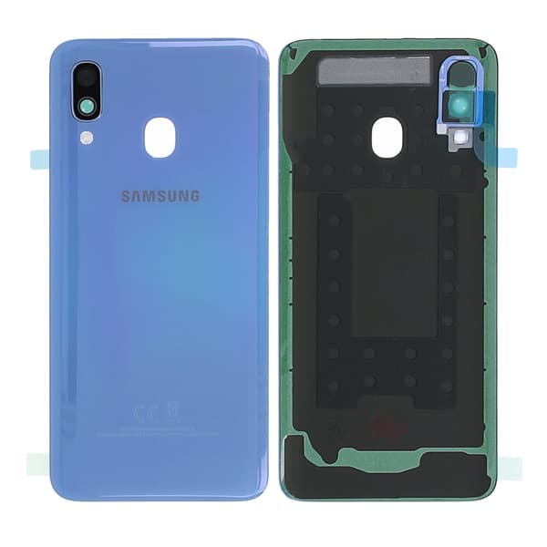 Samsung Galaxy A40 (SM-A405F) Baksida Original - Blå