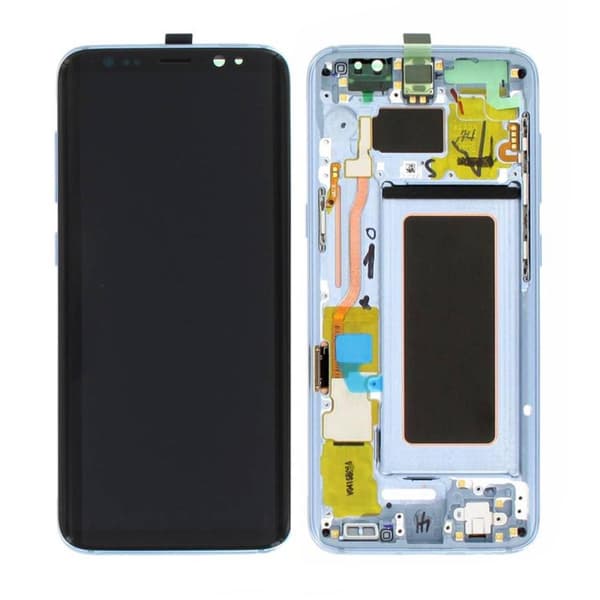 Samsung Galaxy S8 (SM-G950F) Skärm med LCD Display Original - Korall Blå