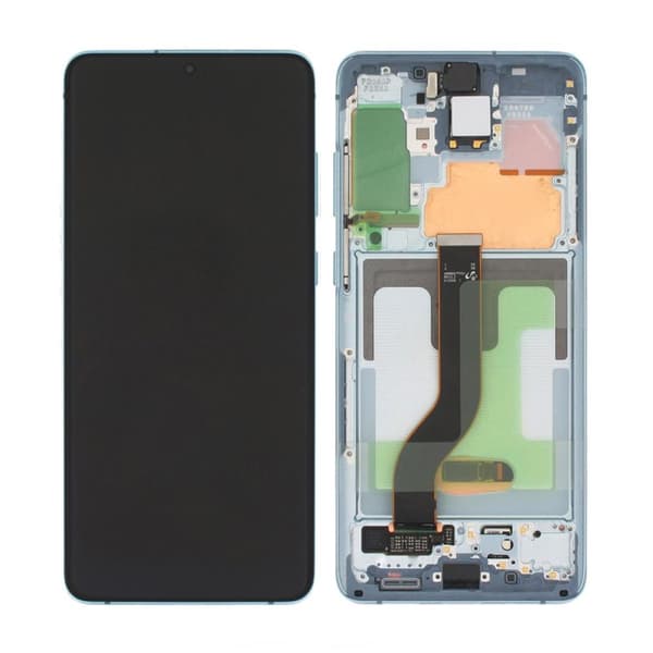 Samsung Galaxy S20 Plus 5G (SM-G986F) Skärm med LCD Display Original - Blå