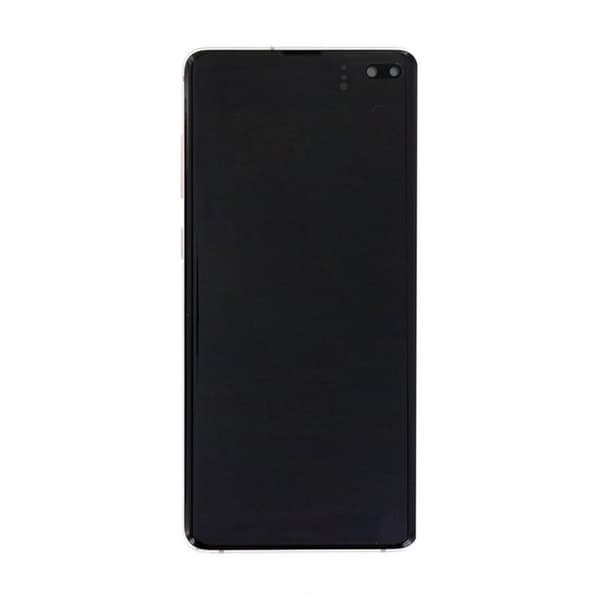 Samsung Galaxy S10 Plus (SM-G975F) Skärm med LCD Display Original - Vit