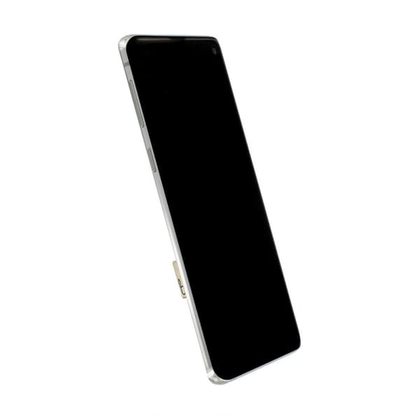 Samsung Galaxy S10 Skärm med LCD Display Original - Vit