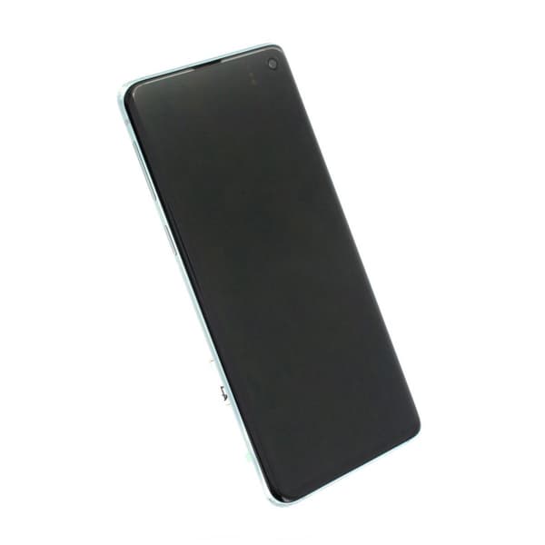 Samsung Galaxy S10 (SM-G973F) Skärm med LCD Display Original - Grön