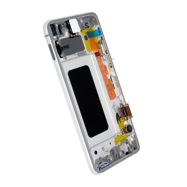 Samsung Galaxy S10e (SM-G970F) Skärm med LCD Display Original - Vit