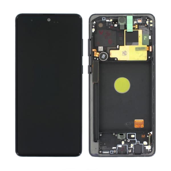 Samsung Galaxy Note 10 Lite (SM-N770F) Skärm med LCD Display Original - Svart