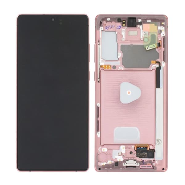 Samsung Galaxy Note 20 (SM-N980F) Skärm med LCD Display Original - Brons