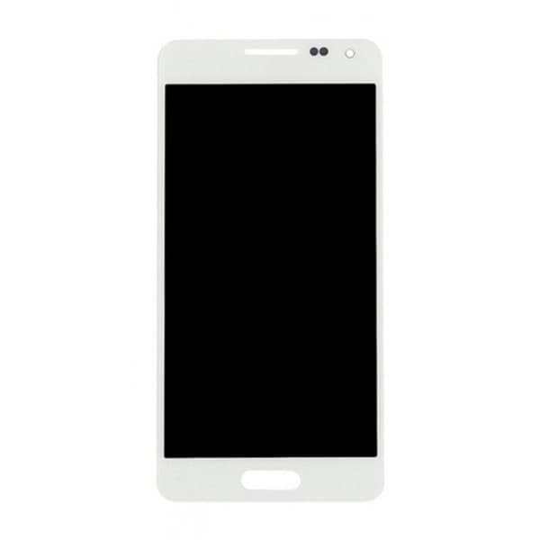 Samsung Galaxy Alpha (SM-G850F) Skärm med LCD Display Original - Vit