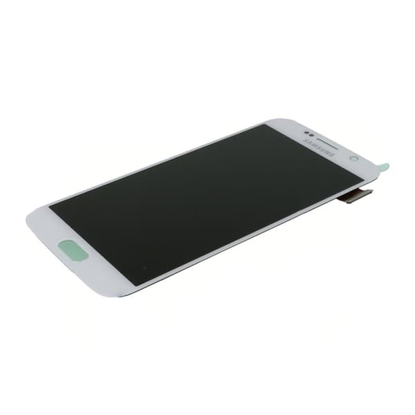 Samsung Galaxy S6 (SM-G920F) Skärm med LCD Display Original - Vit