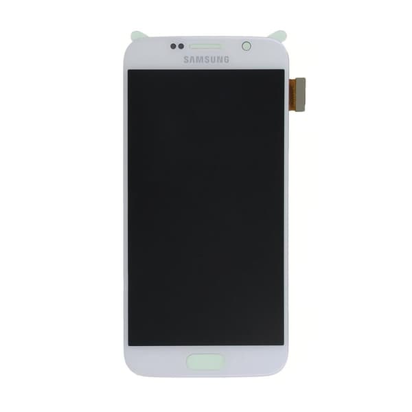 Samsung Galaxy S6 (SM-G920F) Skärm med LCD Display Original - Vit