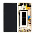 Pikkukuva 1 / 3: Samsung Galaxy Note 8 (SM-N950F) Skärm med LCD Display Original - Guld