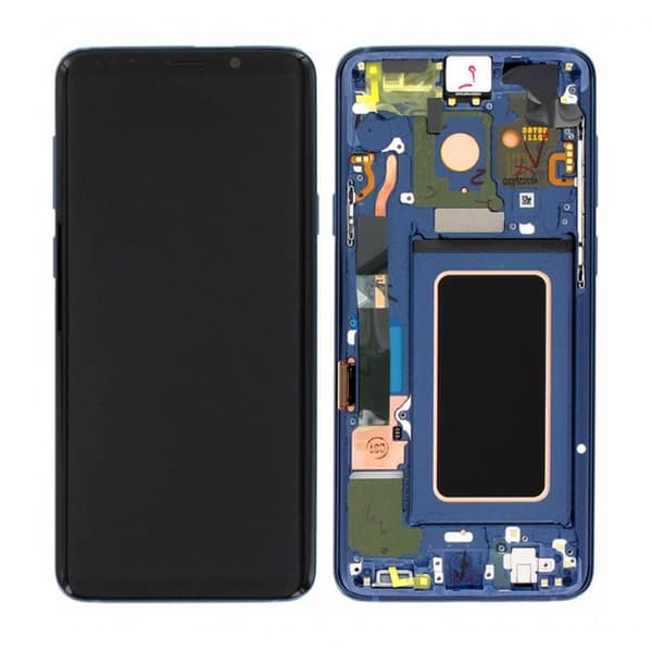 Samsung Galaxy S9 Plus (SM-G965F) Skärm med LCD Display Original - Korall Blå